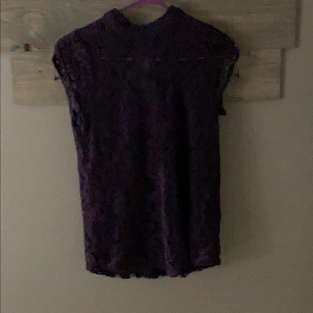 Lace dress shirt